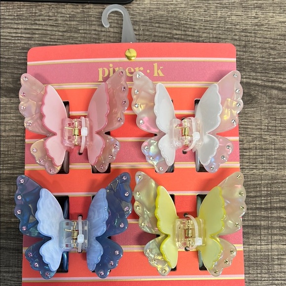 Piper K Butterfly 🦋 Hair Clips Set - Picture 8 of 8